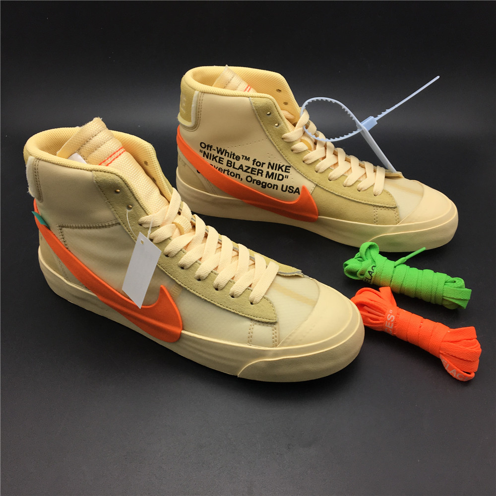 Off White X Nike Blazer Orange Spooky Pack Aa3832 700 33 - www.kickbulk.co