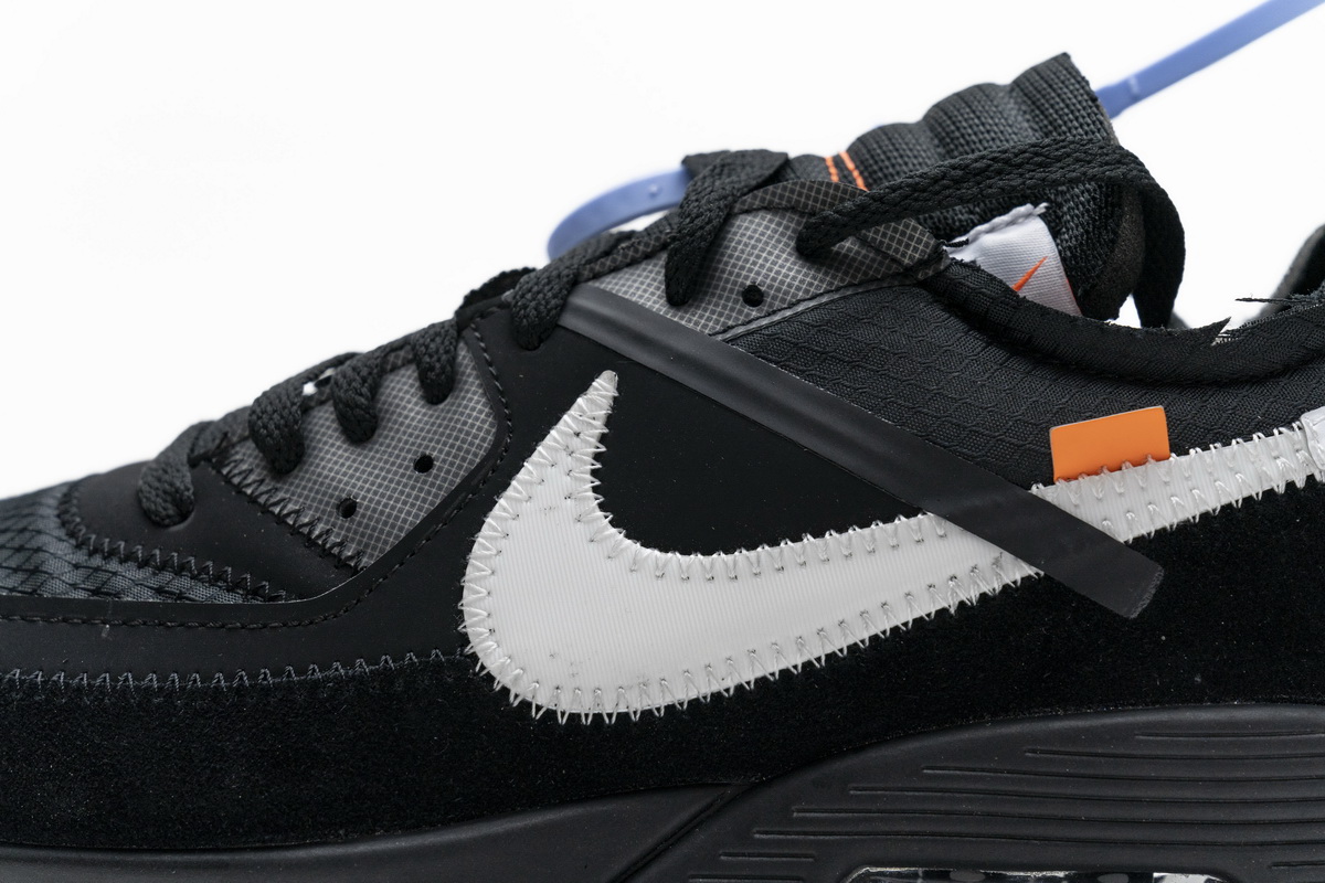 Off White X Nike Air Max 90 Black Aa7293 001 23 - www.kickbulk.co