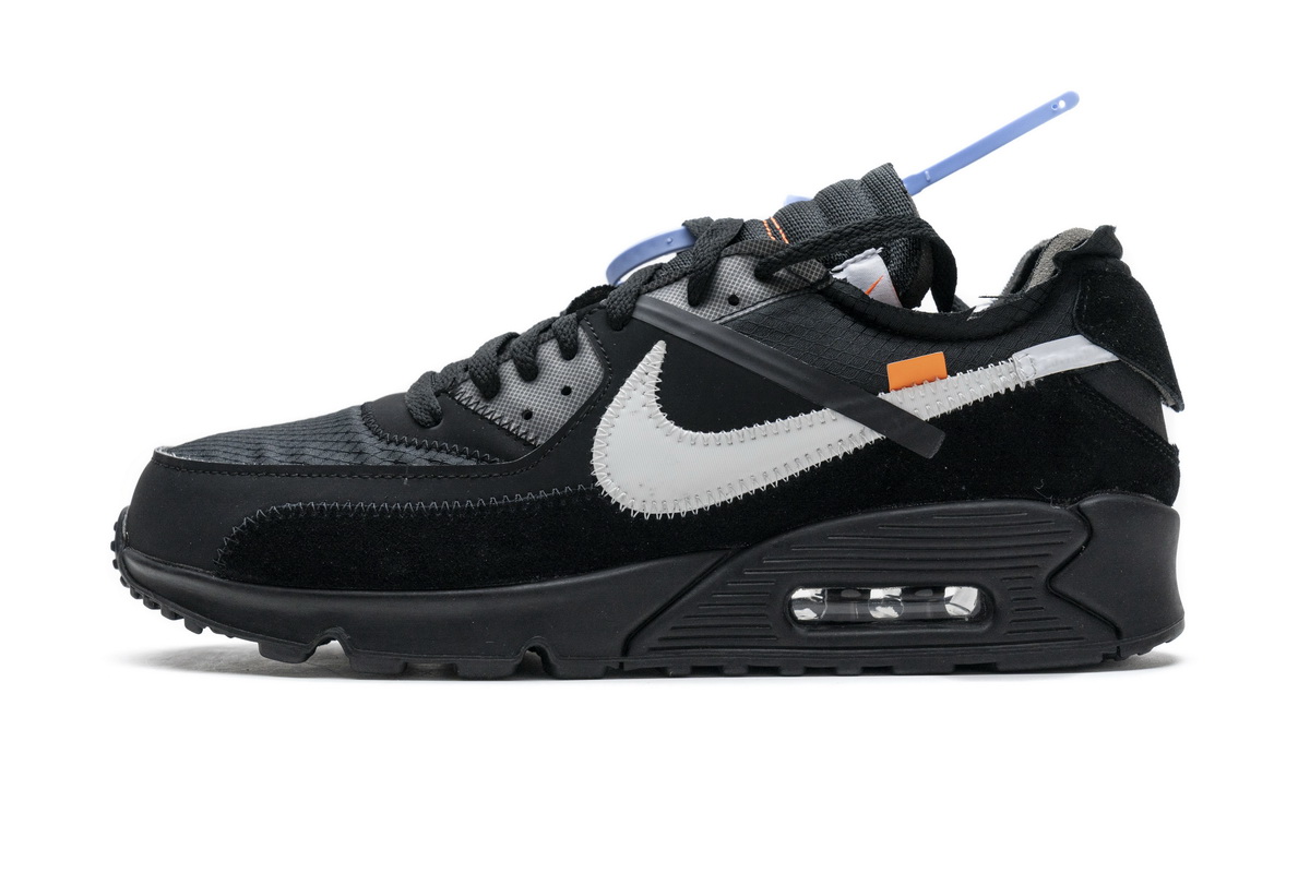 Off White X Nike Air Max 90 Black Aa7293 001 8 - www.kickbulk.co