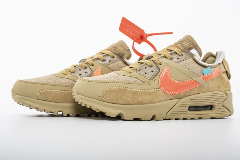 Off White X Nike Air Max 90 Desert Ore Aa7293 200 12 - www.kickbulk.co