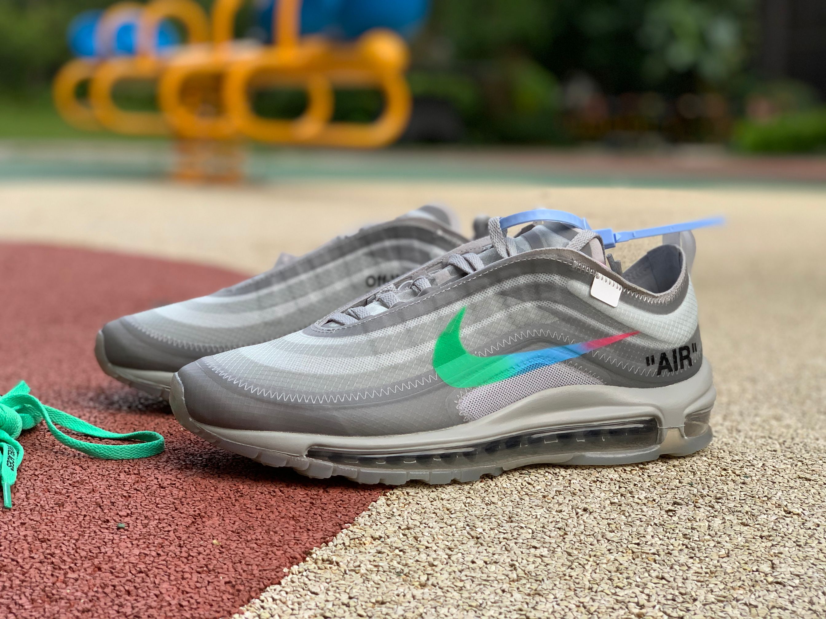 Off White X Nike Air Max 97 Menta Aj4585 101 8 - www.kickbulk.co