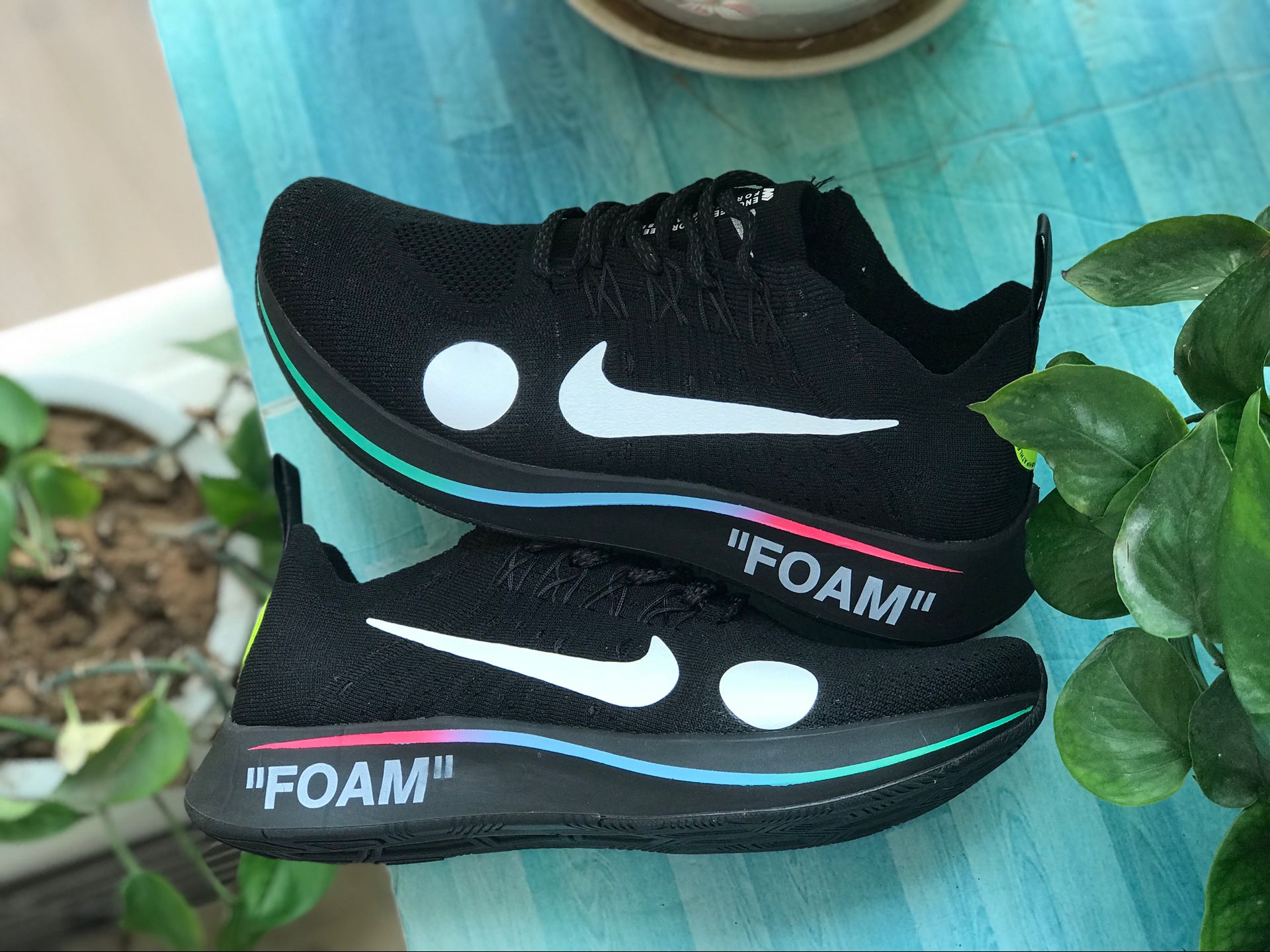 Off White X Nike Zoom Fly Mercurial Flyknit Black Ao2115 001 9 - www.kickbulk.co