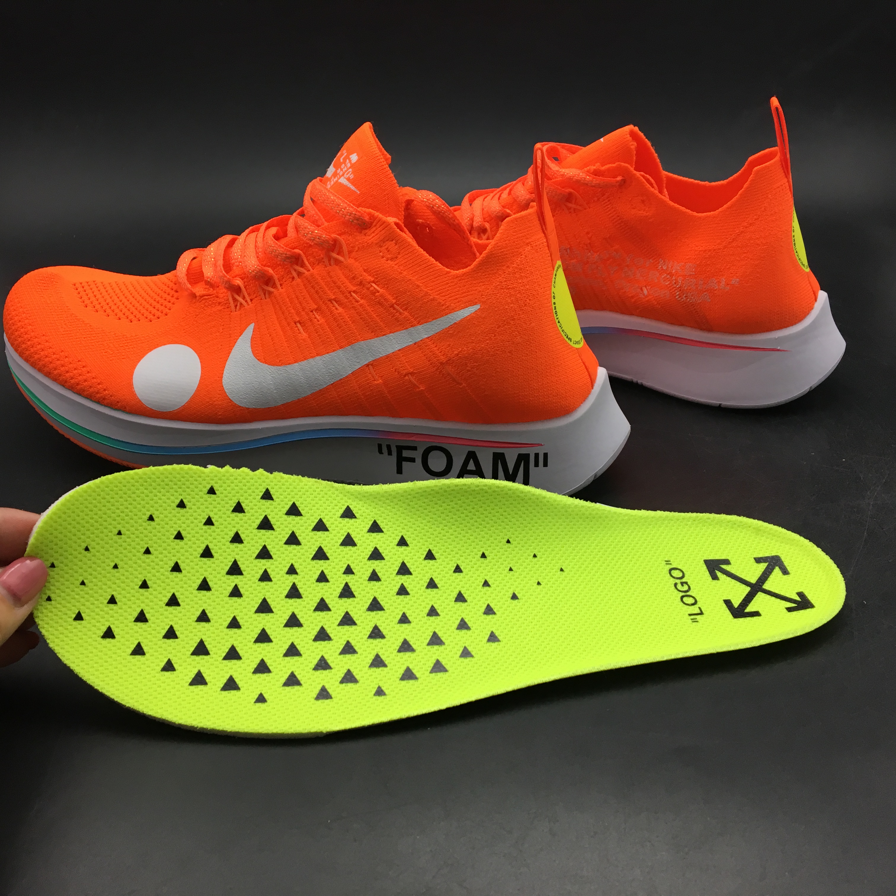 Off White X Nike Zoom Fly Mercurial Flyknit Total Orange Ao2115 800 28 - www.kickbulk.co