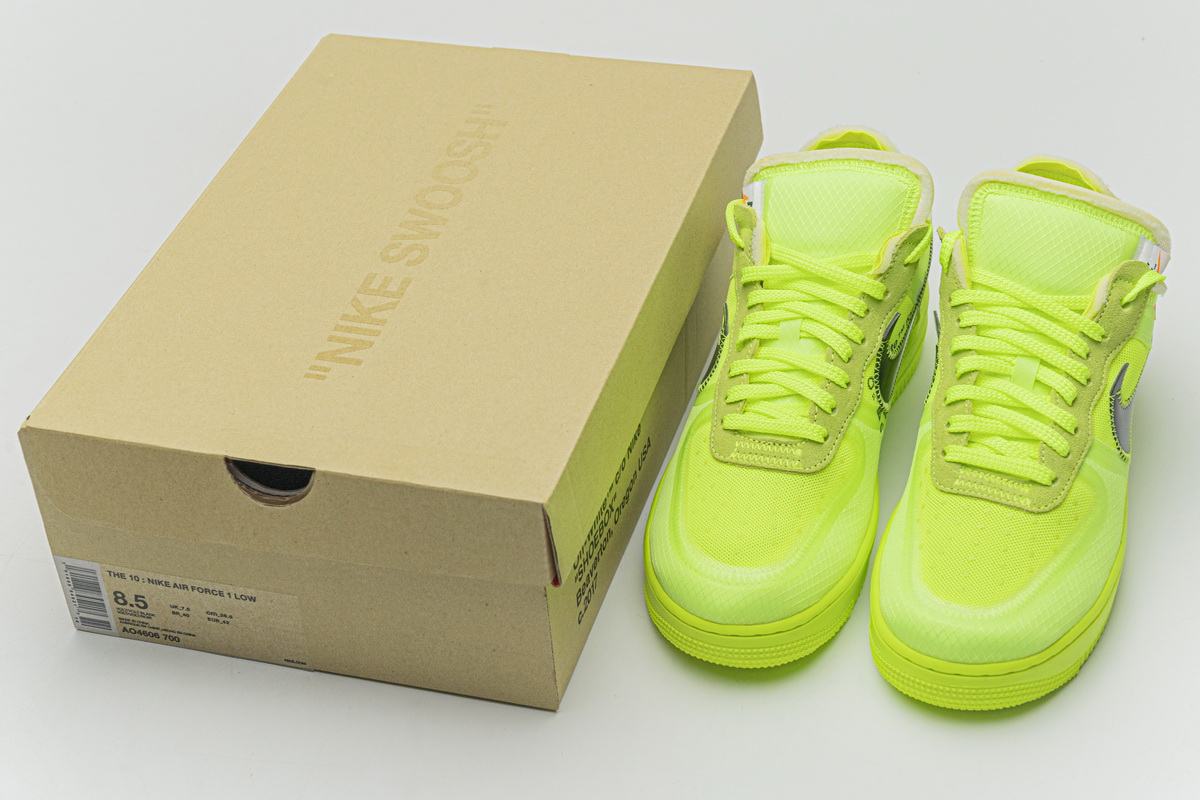 Off White X Nike Air Force 1 Volt Ao4606 700 10 - www.kickbulk.co