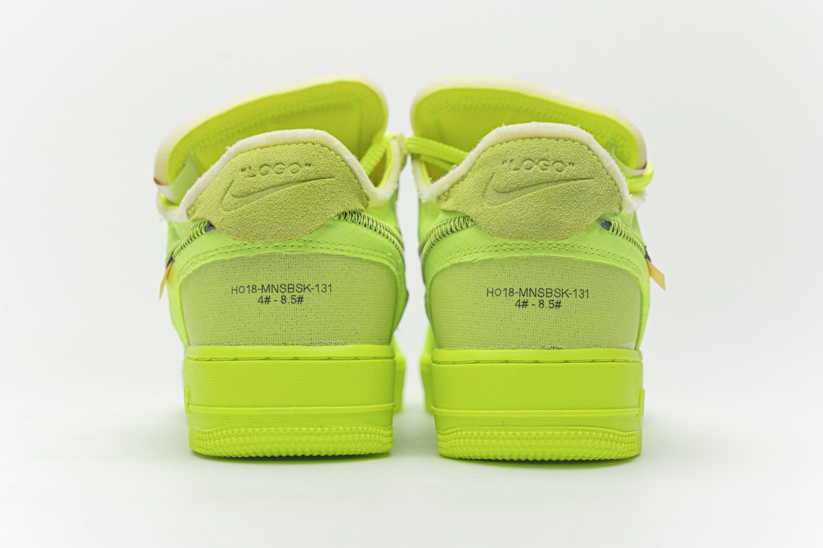 Off White X Nike Air Force 1 Volt Ao4606 700 13 - www.kickbulk.co