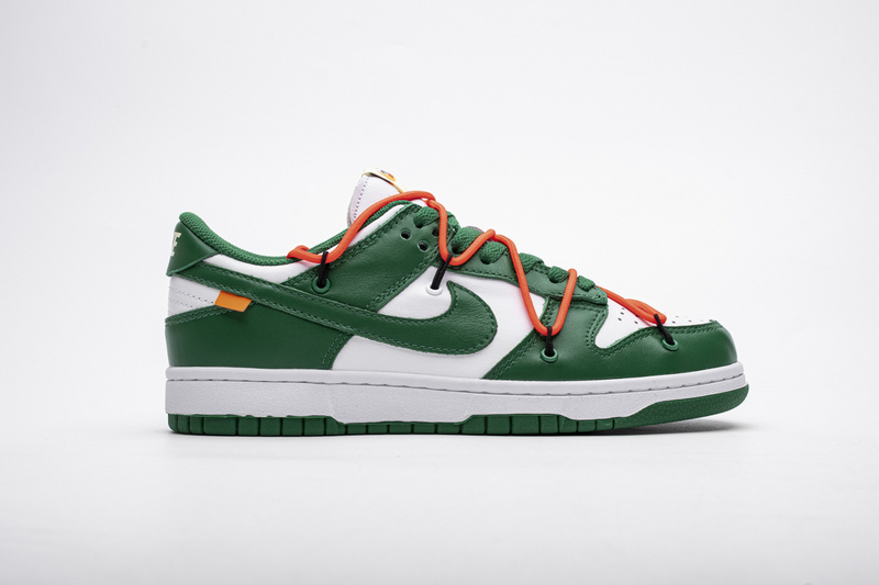 Off White X Nike Dunk Low Pine Green Ct0856 100 10 - www.kickbulk.co