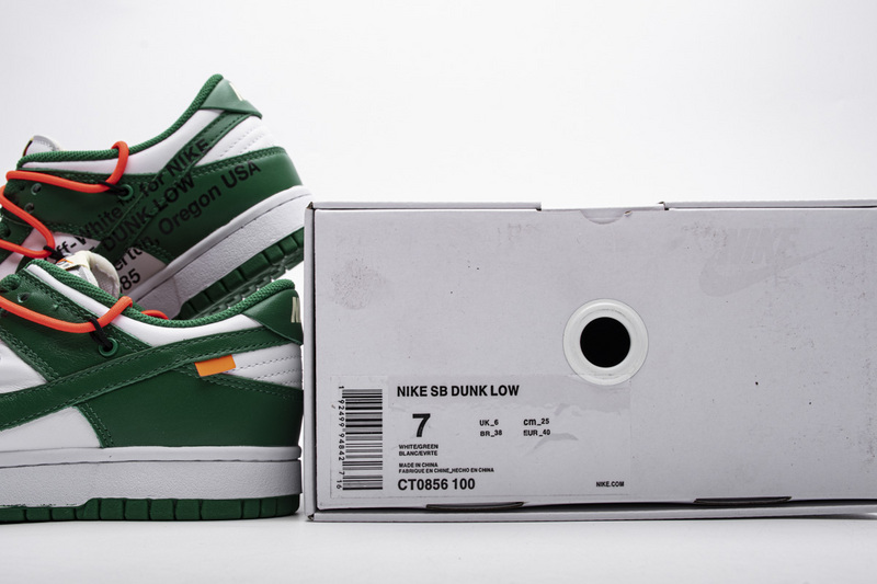 Off White X Nike Dunk Low Pine Green Ct0856 100 15 - www.kickbulk.co