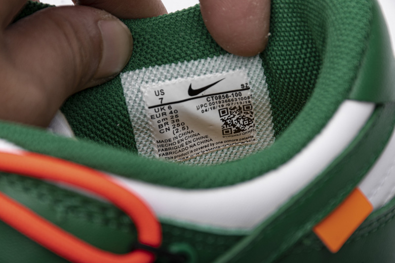 Off White X Nike Dunk Low Pine Green Ct0856 100 24 - www.kickbulk.co