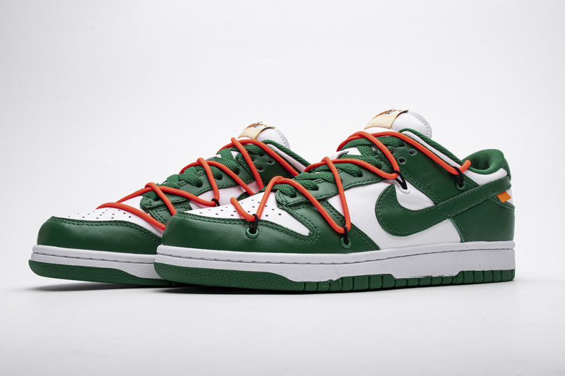 Off White X Nike Dunk Low Pine Green Ct0856 100 8 - www.kickbulk.co