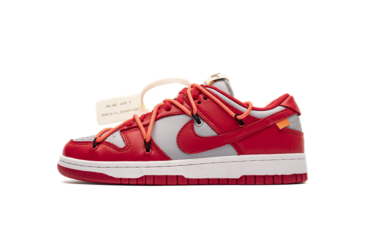 Off White X Nike Dunk Low University Red Ct0856 600 8 - www.kickbulk.co