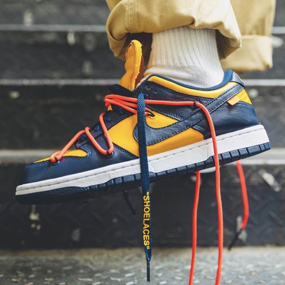 Off White X Nike Dunk Low University Gold Ct0856 700 5 - www.kickbulk.co