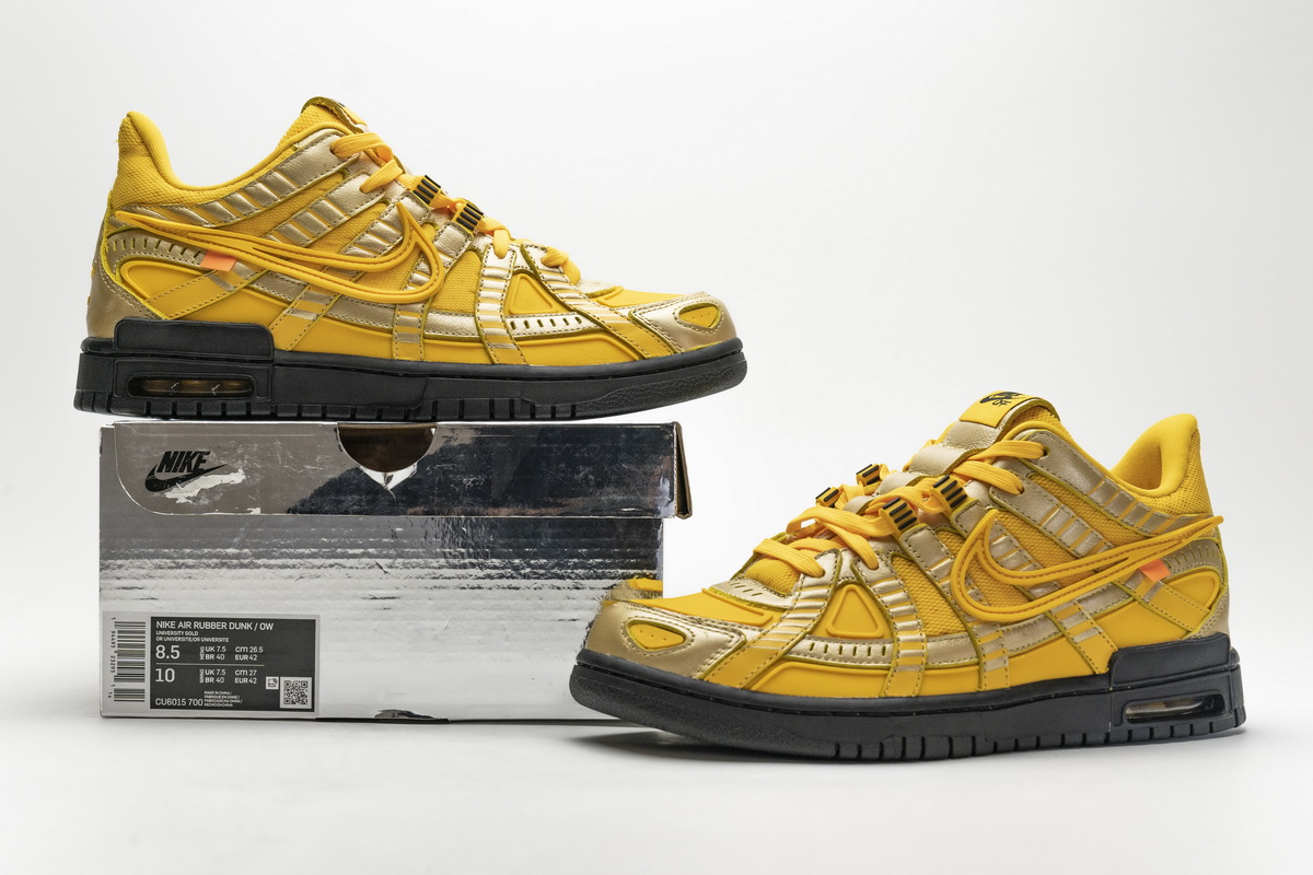 Off White X Nike Air Rubber Dunk University Gold Cu6015 700 11 - www.kickbulk.co