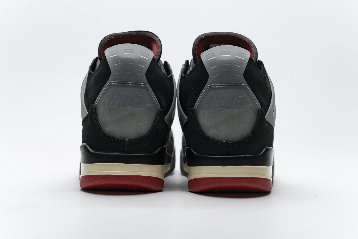 Cv9388 001 Off White X Air Jordan 4 Bred Black Red 6 - www.kickbulk.co