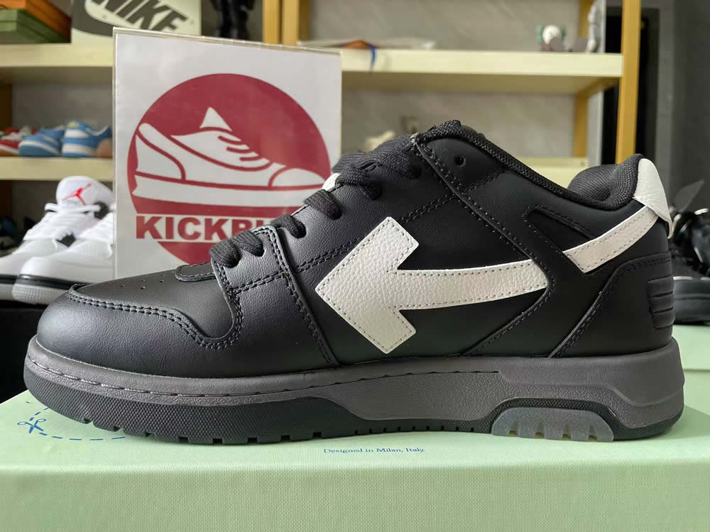 Off White Black White Out Of Office Low Sneakers 7 - www.kickbulk.co