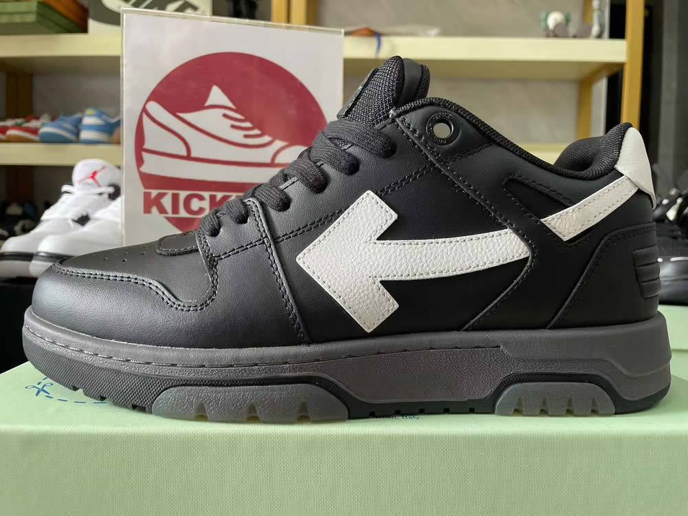Off White Black White Out Of Office Low Sneakers 8 - www.kickbulk.co