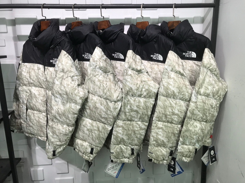 Supreme The North Face Crumpled Printing Down Jacket 0 - www.kickbulk.co