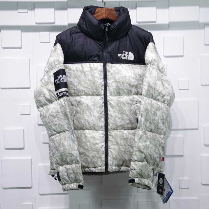 Supreme The North Face Crumpled Printing Down Jacket 1 - www.kickbulk.co