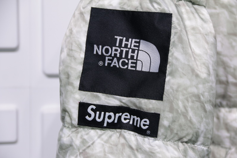 Supreme The North Face Crumpled Printing Down Jacket 15 - www.kickbulk.co