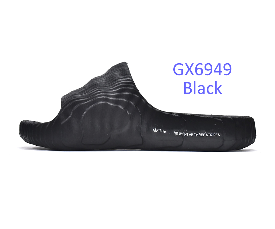 Aiddas Adilette 22 Slides Black Gx6949 1 - www.kickbulk.co