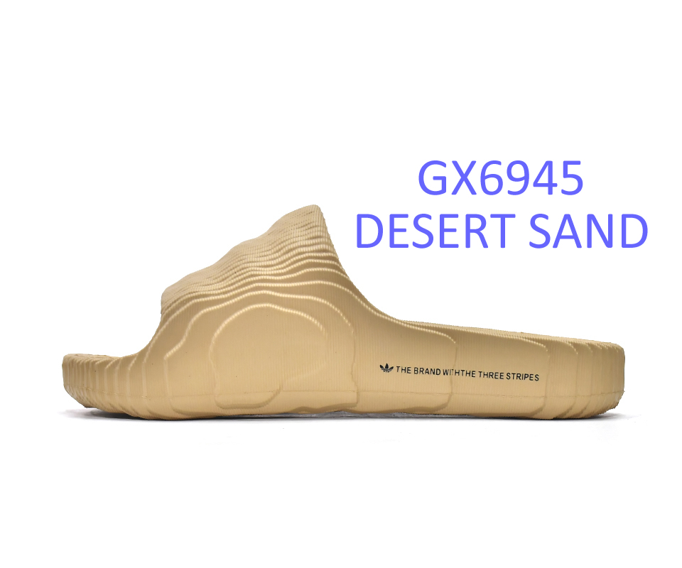 Aiddas Adilette 22 Slides Desert Sand Gx6945 1 - www.kickbulk.co