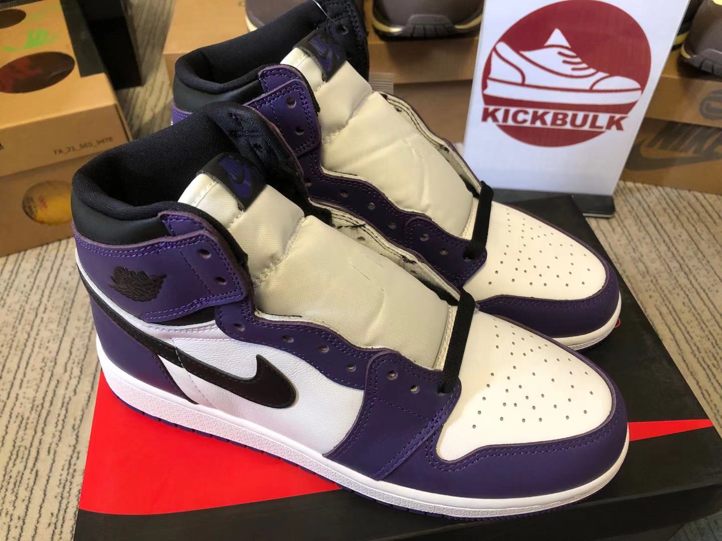 jordan 1 court purple 7y
