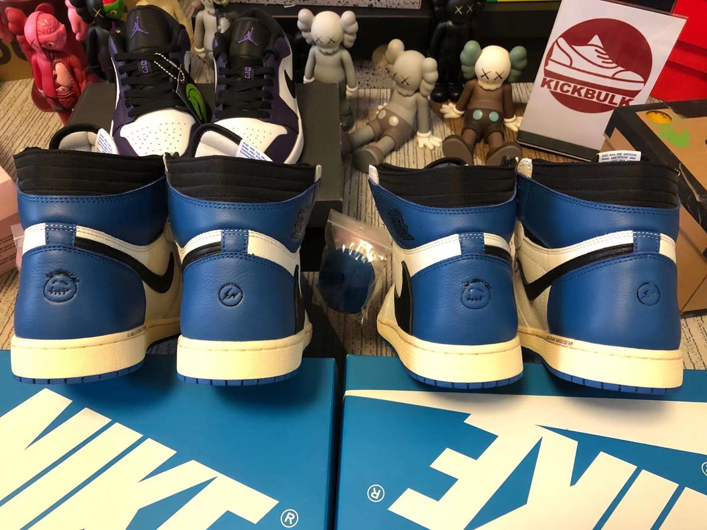FRAGMENT DESIGN X TRAVIS SCOTT X AIR JORDAN 1 RETRO HIGH & LOW KICKBULK