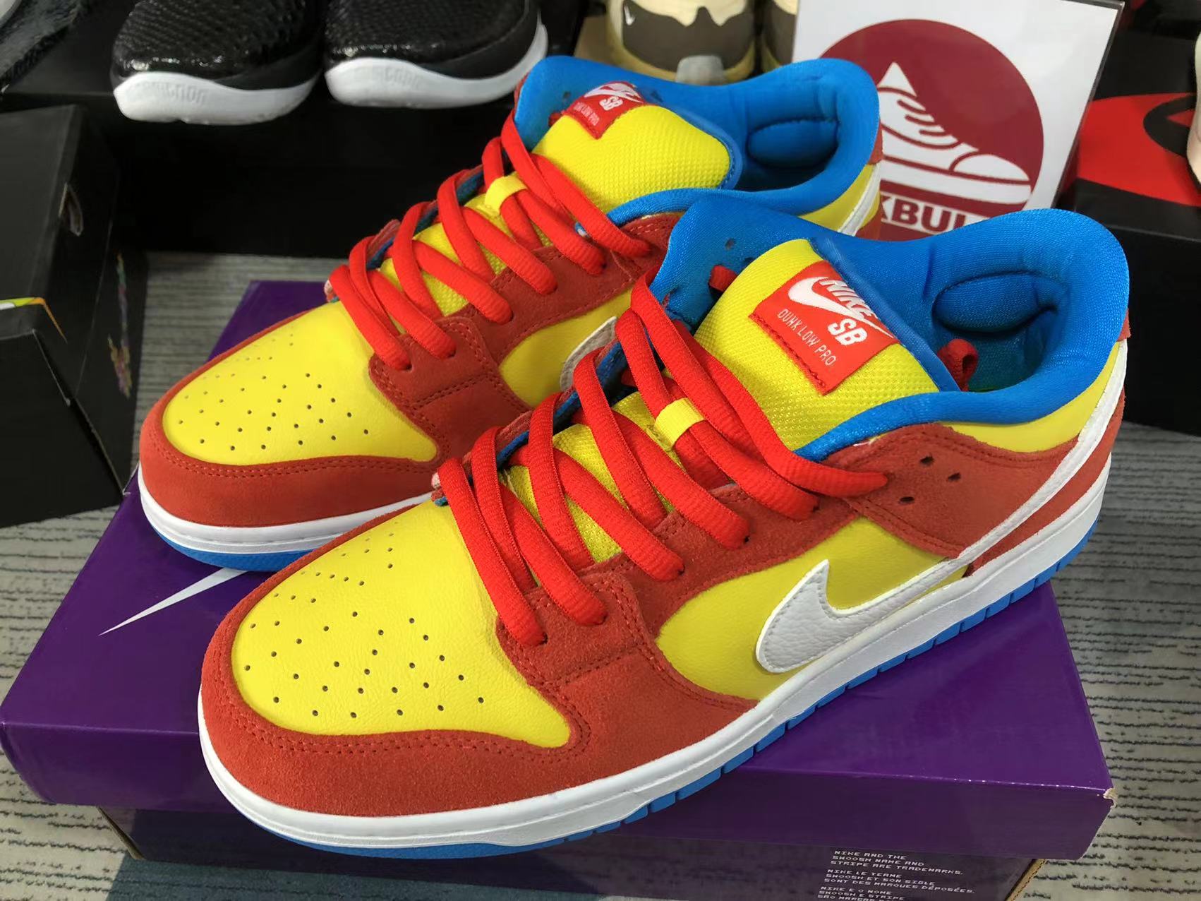 bart simpson dunk stockx