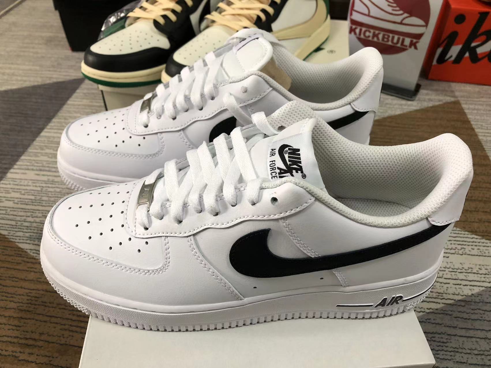 nike air force 1 07 an20 black white