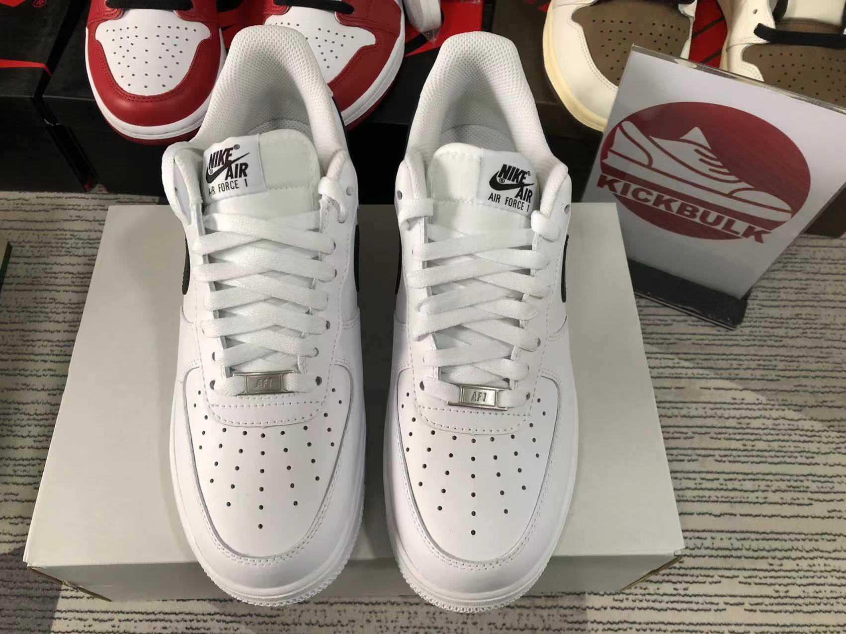 white & black air force 1 07 an20 trainers