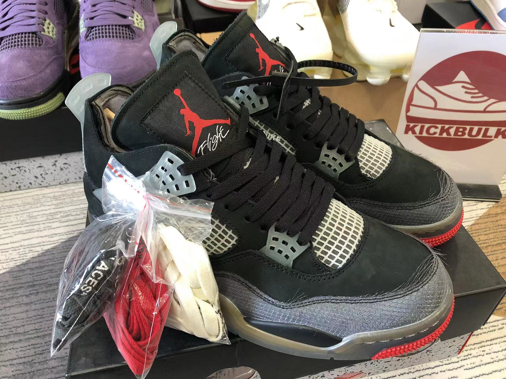 womens air jordan 4 x off white