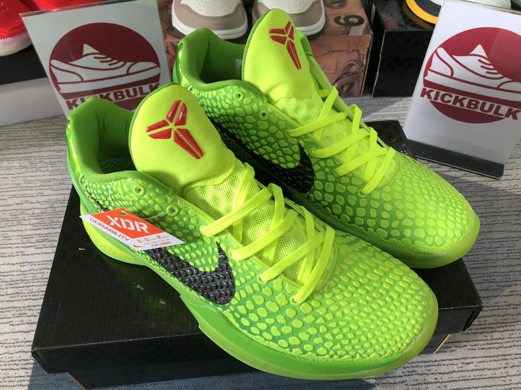 Nike ZOOM KOBE 6 PROTRO 'GRINCH' CW2190300 Kickbulk Sneaker shoes