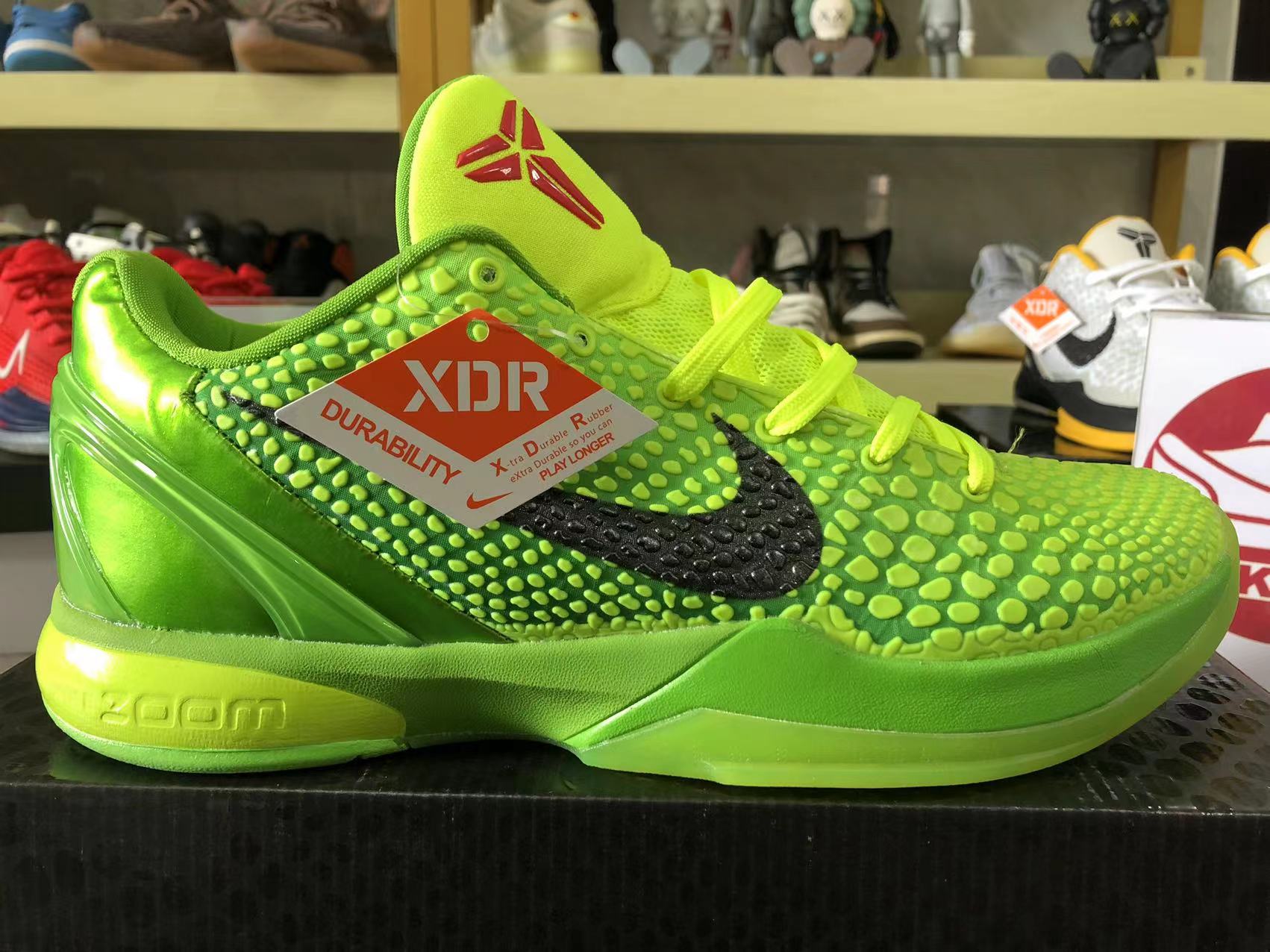 Nike ZOOM KOBE 6 PROTRO 'GRINCH' CW2190300 Kickbulk Sneaker shoes
