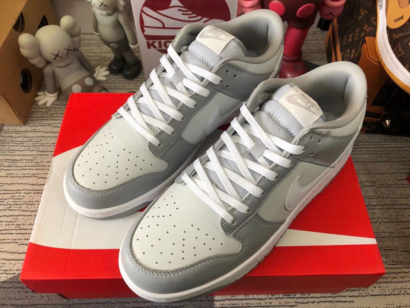 dunk low wolf grey dark obsidian