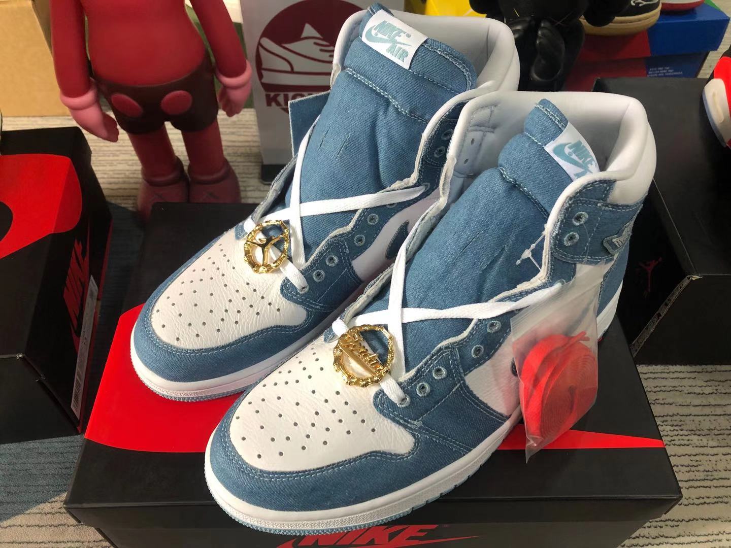 Kickbulk Air Jordan 1 High OG 'Denim' WMNS 2022 DM9036104 legit