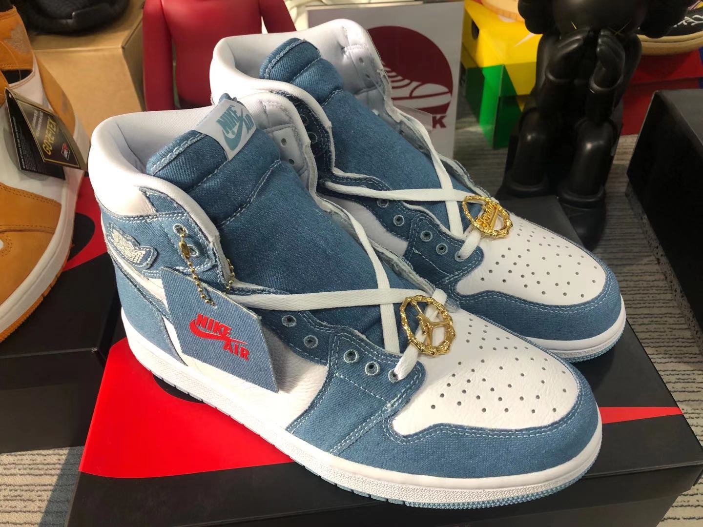 Kickbulk Air Jordan 1 High OG 'Denim' WMNS 2022 DM9036104 legit