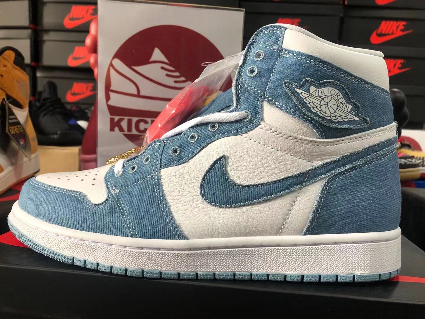 Kickbulk Air Jordan 1 High OG 'Denim' WMNS 2022 DM9036104 legit