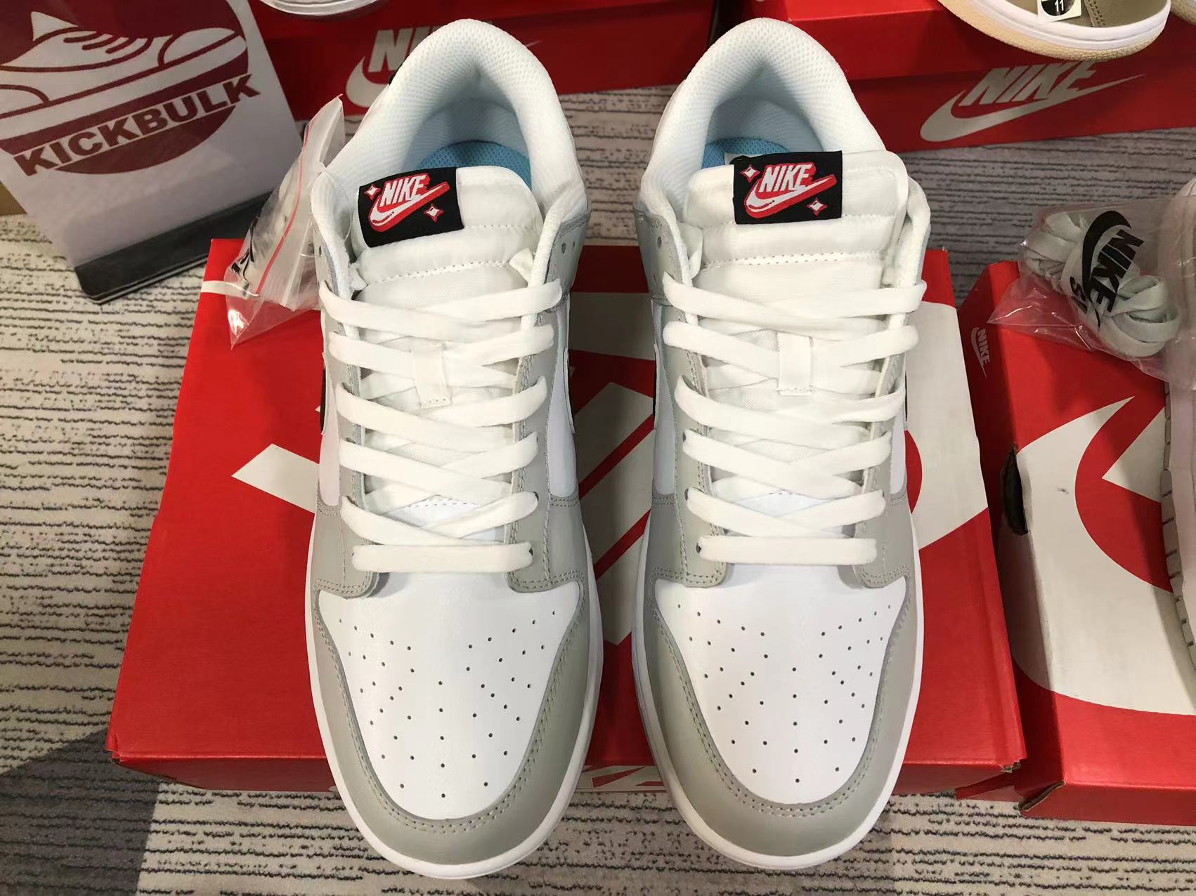 nike dunk lottery pack grey