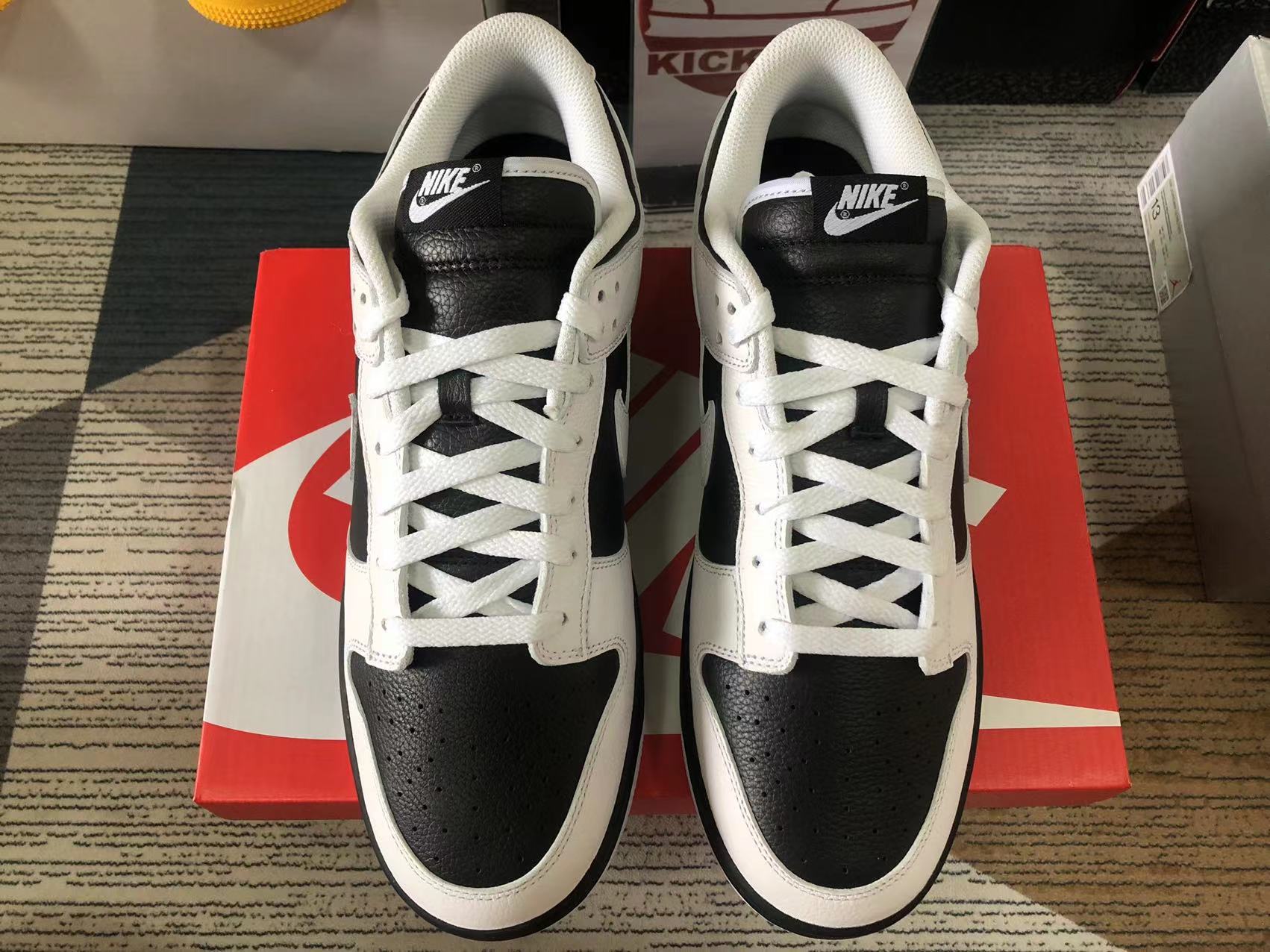 Nike Dunk Low âReverse Pandaâ Black/White FD9064-011 For Sale â Fit Sporting Goods