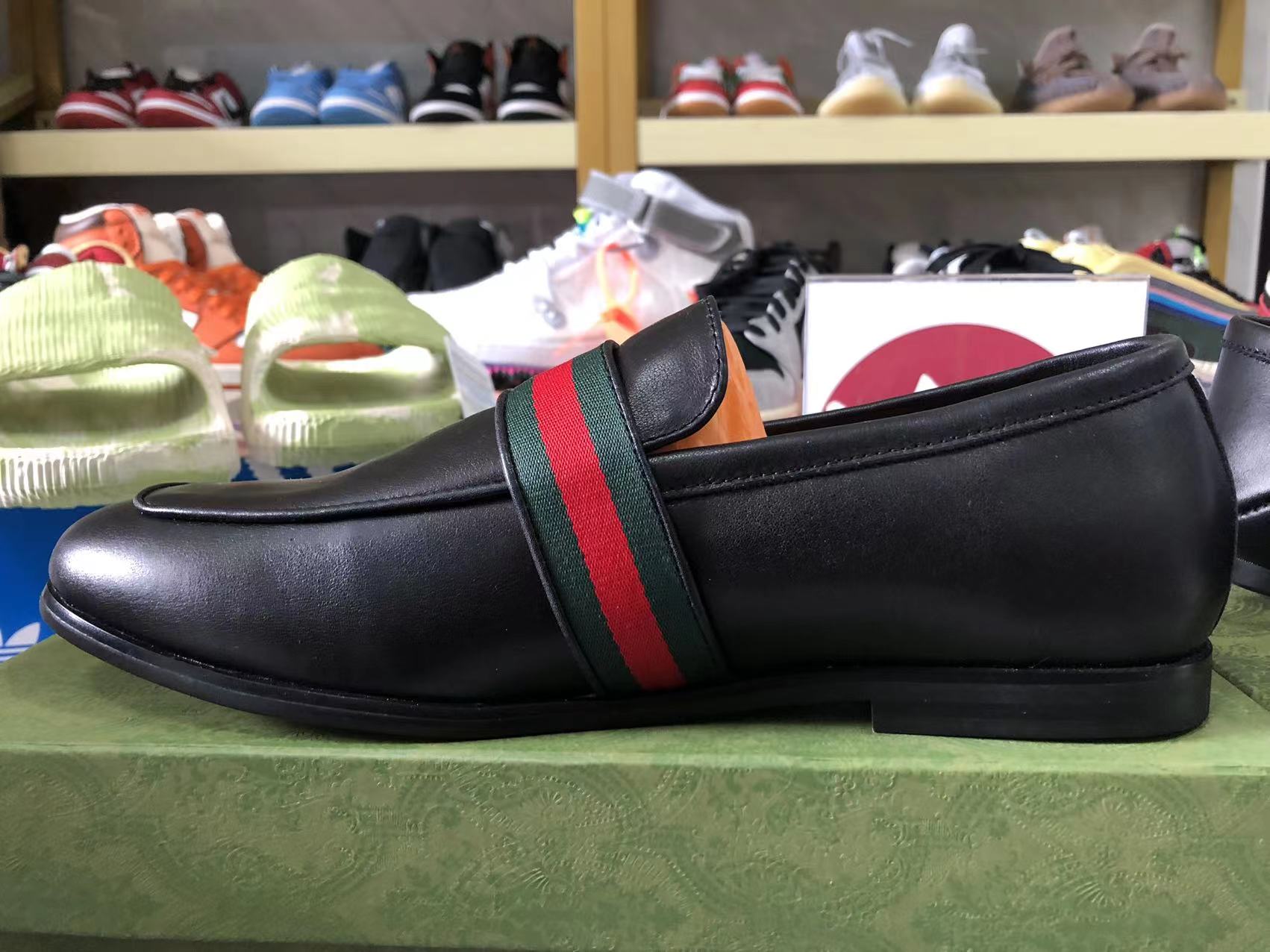 custom made gucci shoes