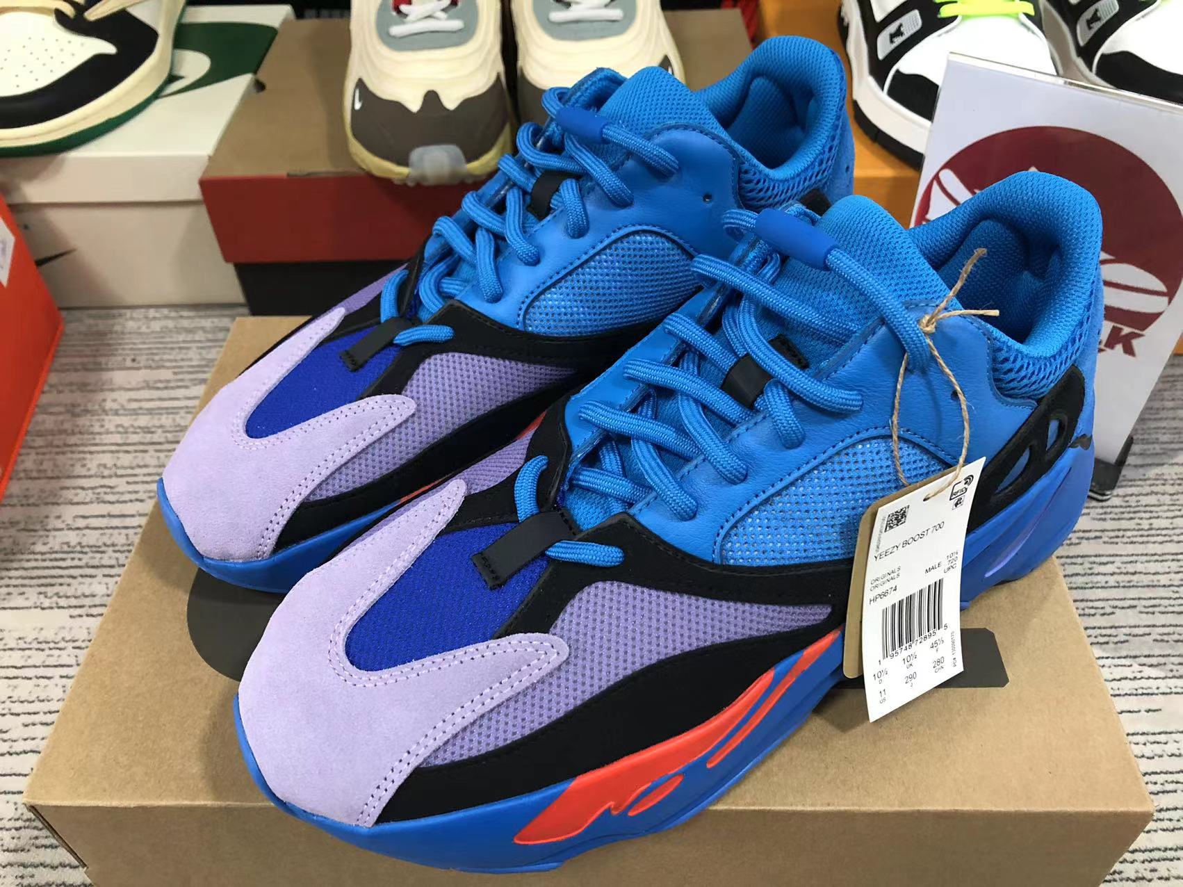 Adidas Yeezy boost 700 Hi-res Blue 2022 HP6674 Kickbulk Sneaker Camera