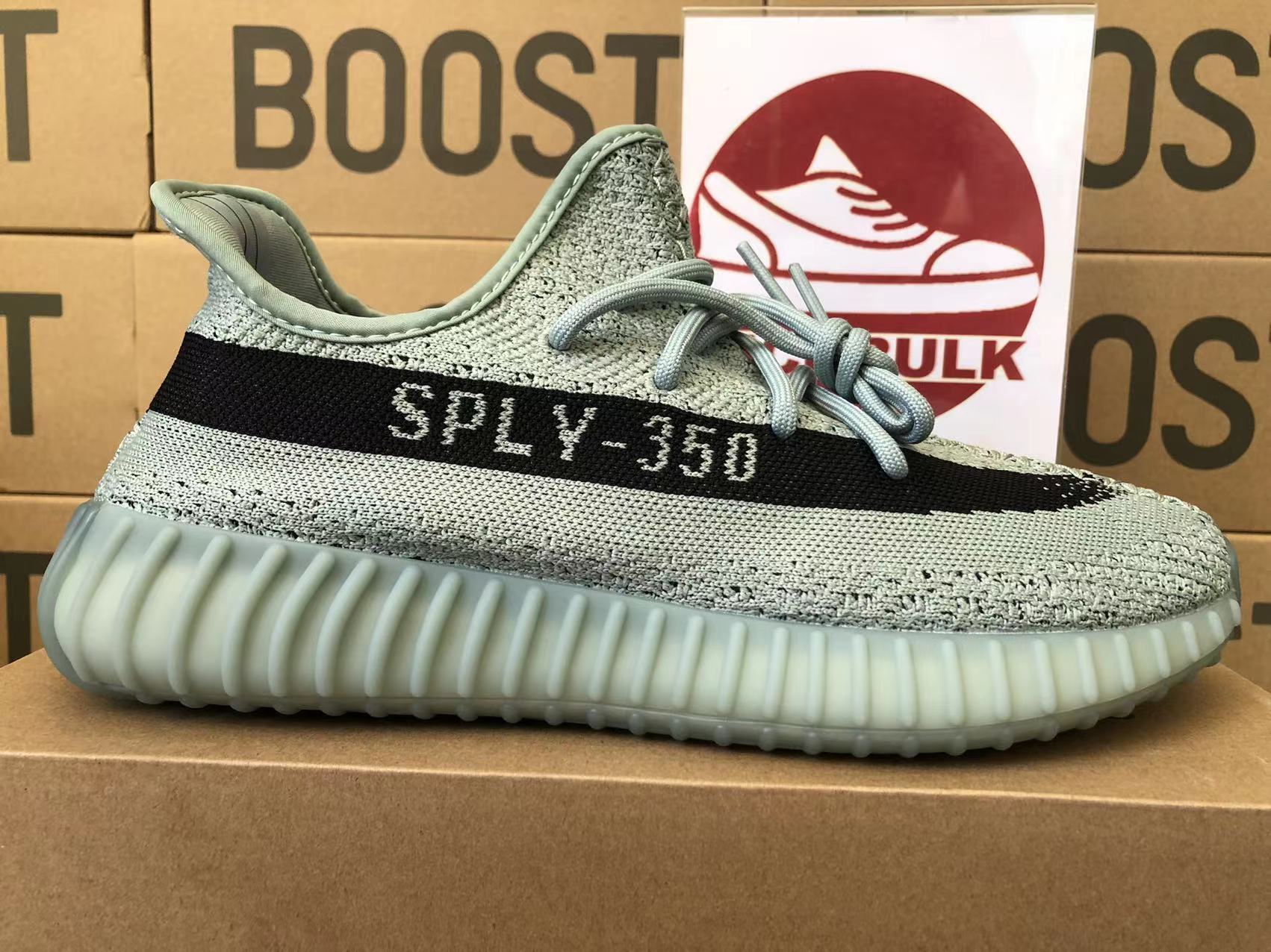 Adidas Yeezy 350 V2 Jade Ash 2022 HQ2060 Kickbulk Sneaker Camera photos