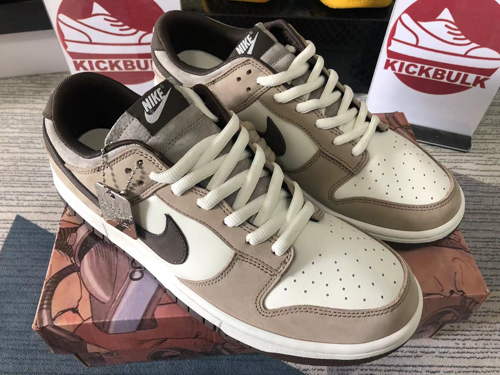 Otomo Katsuhiro x Nike SB Dunk Low Steamboy OST White Brown LF0039-002 ...