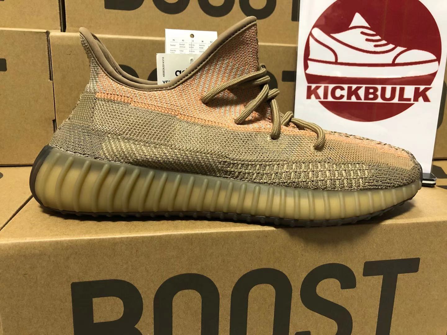 Adidas YEEZY BOOST 350 V2 'SAND TAUPE' ELIADA FZ5240 KICKBULK SNEAKER REVIEWS